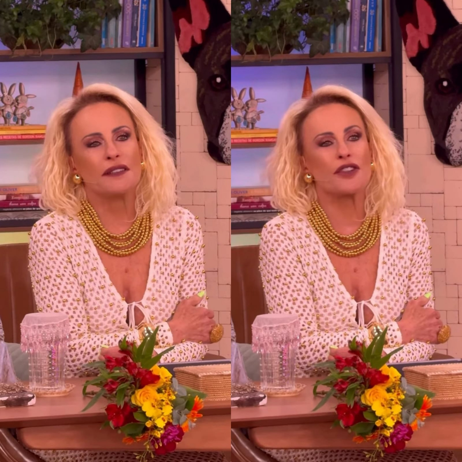 Ana Maria Braga se emociona ao ganhar festa de aniversário no 'Mais Você' - Reprodução de vídeo / Instagram