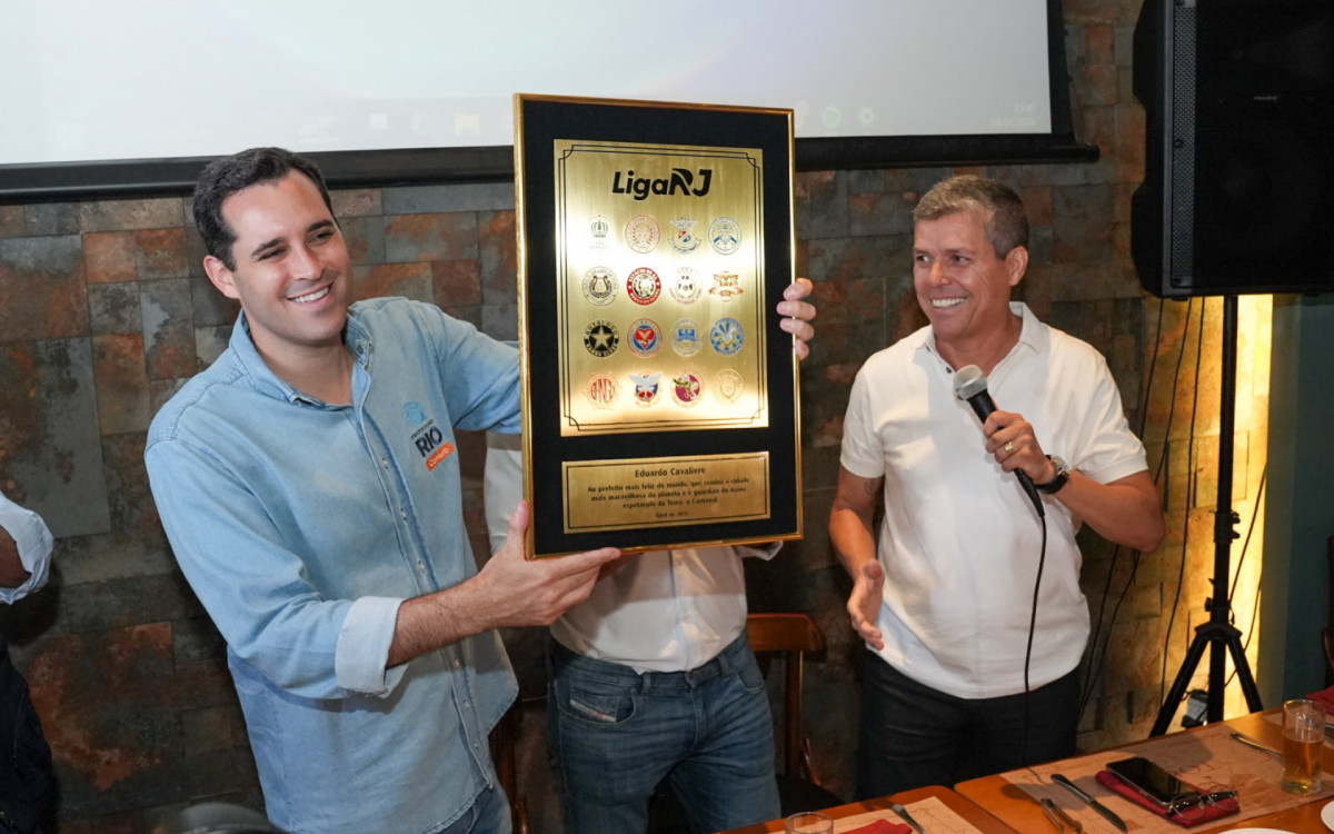 Liga RJ se reúne com prefeito Eduardo Cavaliere com o objetivo de estreitar o diálogo