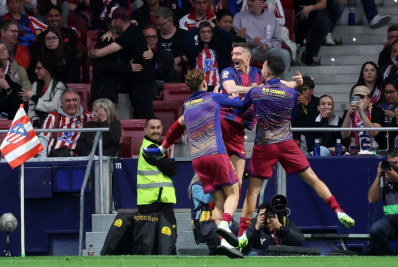 Barcelona bate Atlético de Madrid de virada no Campeonato Espanhol