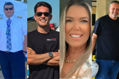 Saiba quem são as vítimas da queda de avião no litoral do Rio Grande do Sul