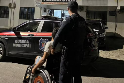 Cadeirante é detido após arrombar agência bancária em SC