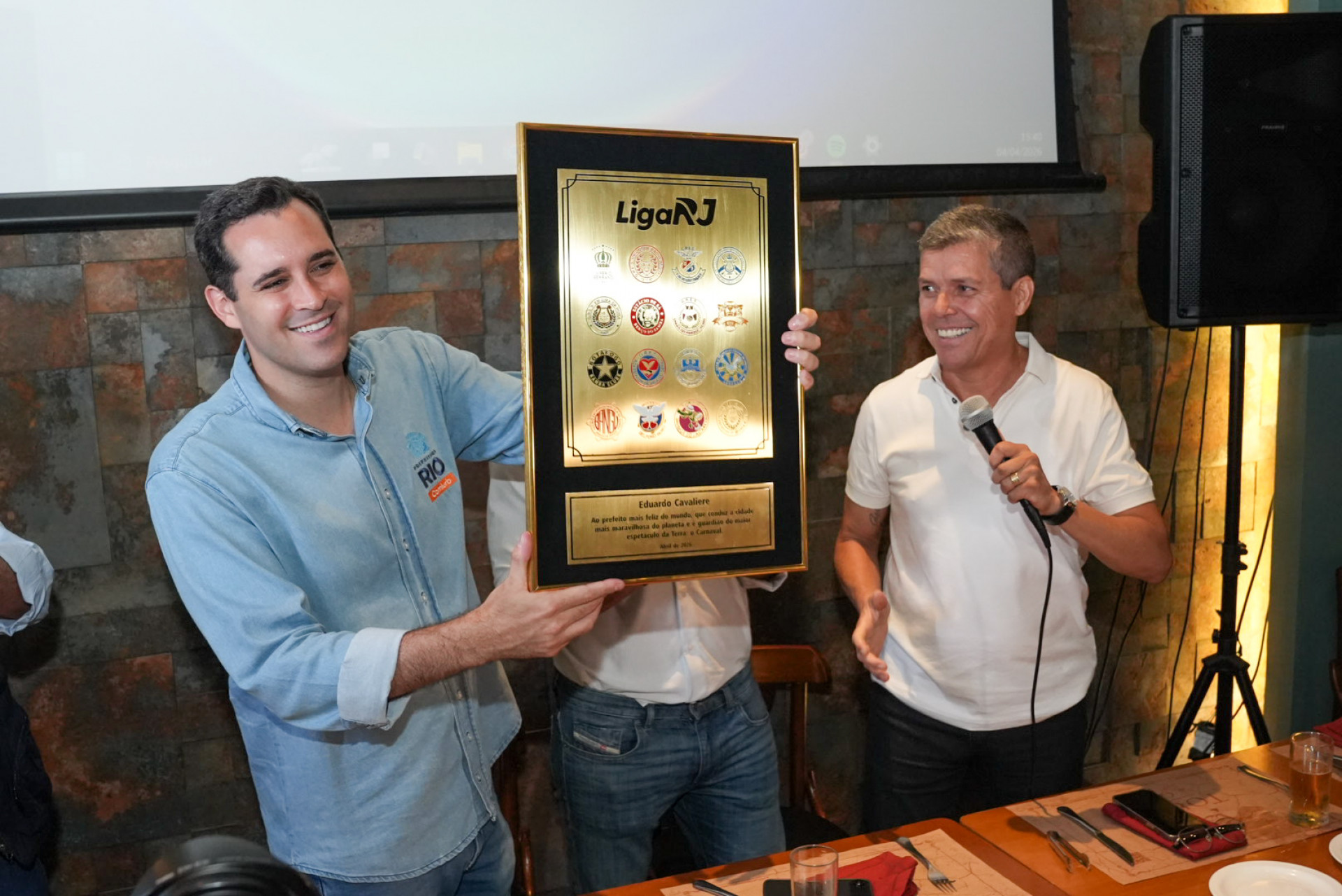 Liga RJ se reúne com prefeito Eduardo Cavaliere e pede avanços para a Série Ouro