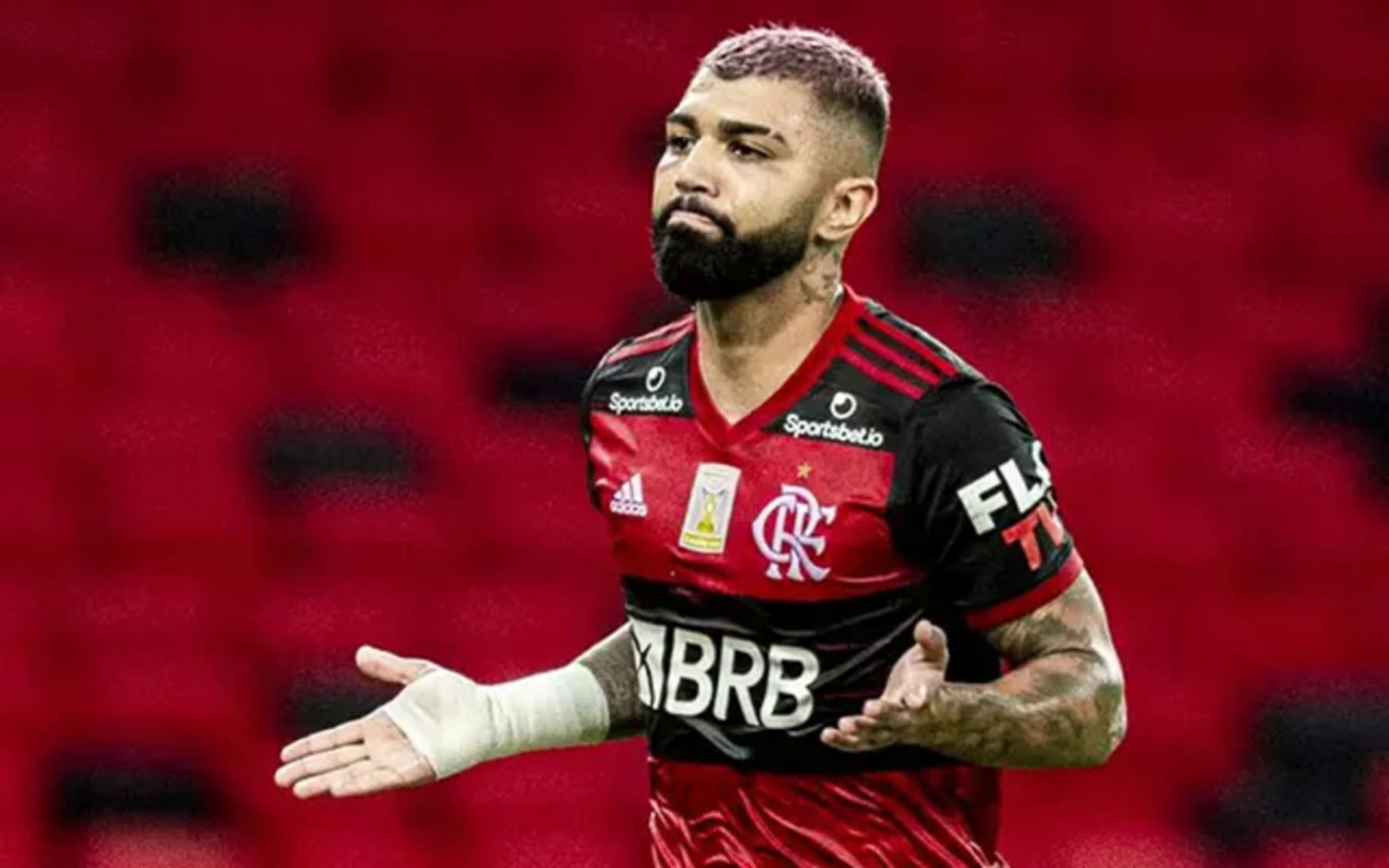 Gabigol diz que n&atilde;o se sente bem enfrentando o Flamengo