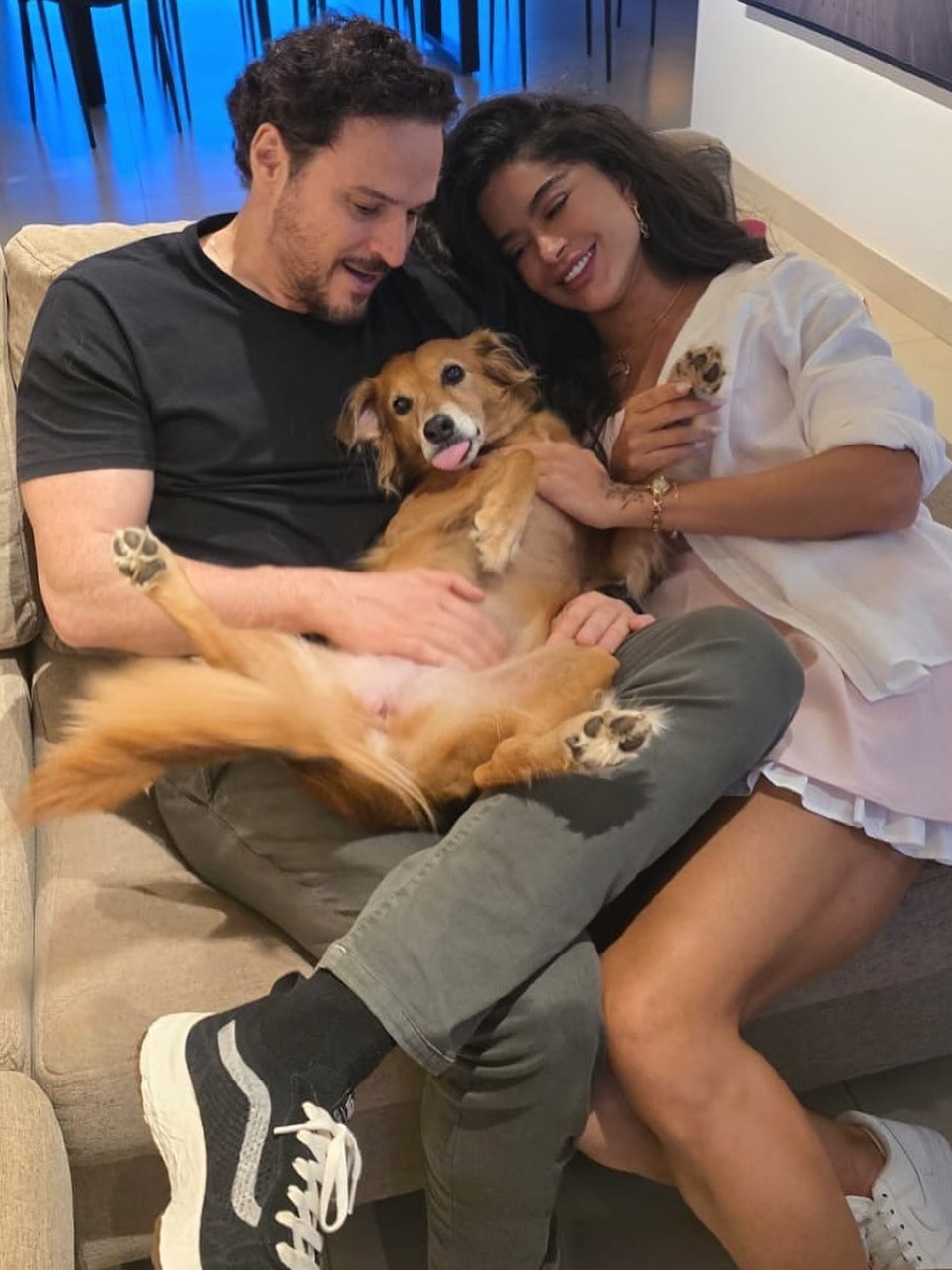 Aline Campos e o namorado, Fred Costa - Reprodução / Instagram