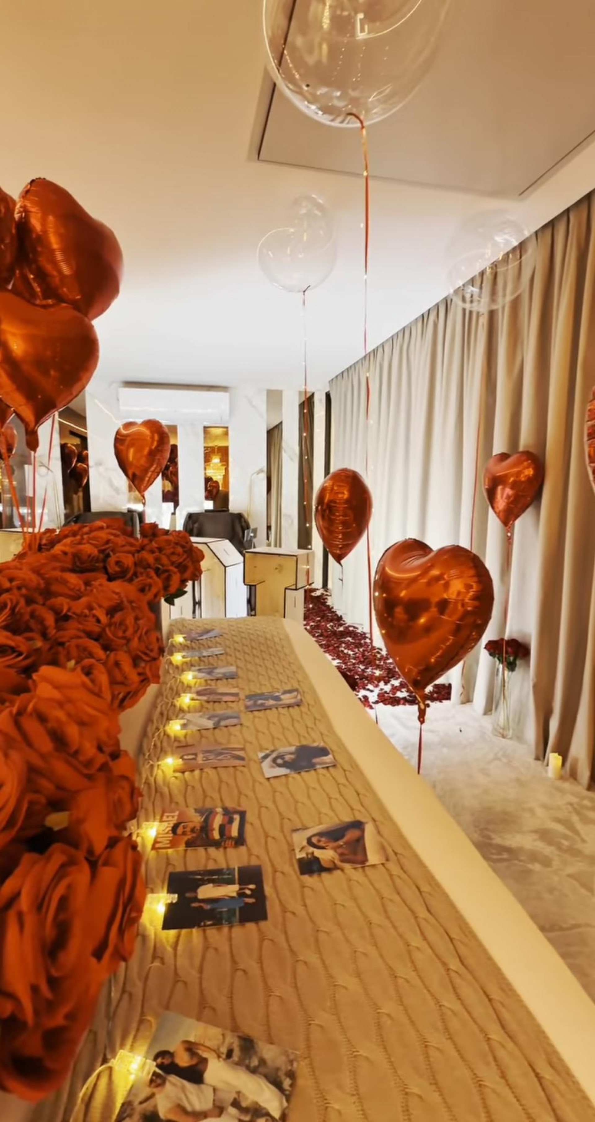 Belo surpreende a namorada, Rayane Figliuzzi - Reprodução de vídeo / Instagram