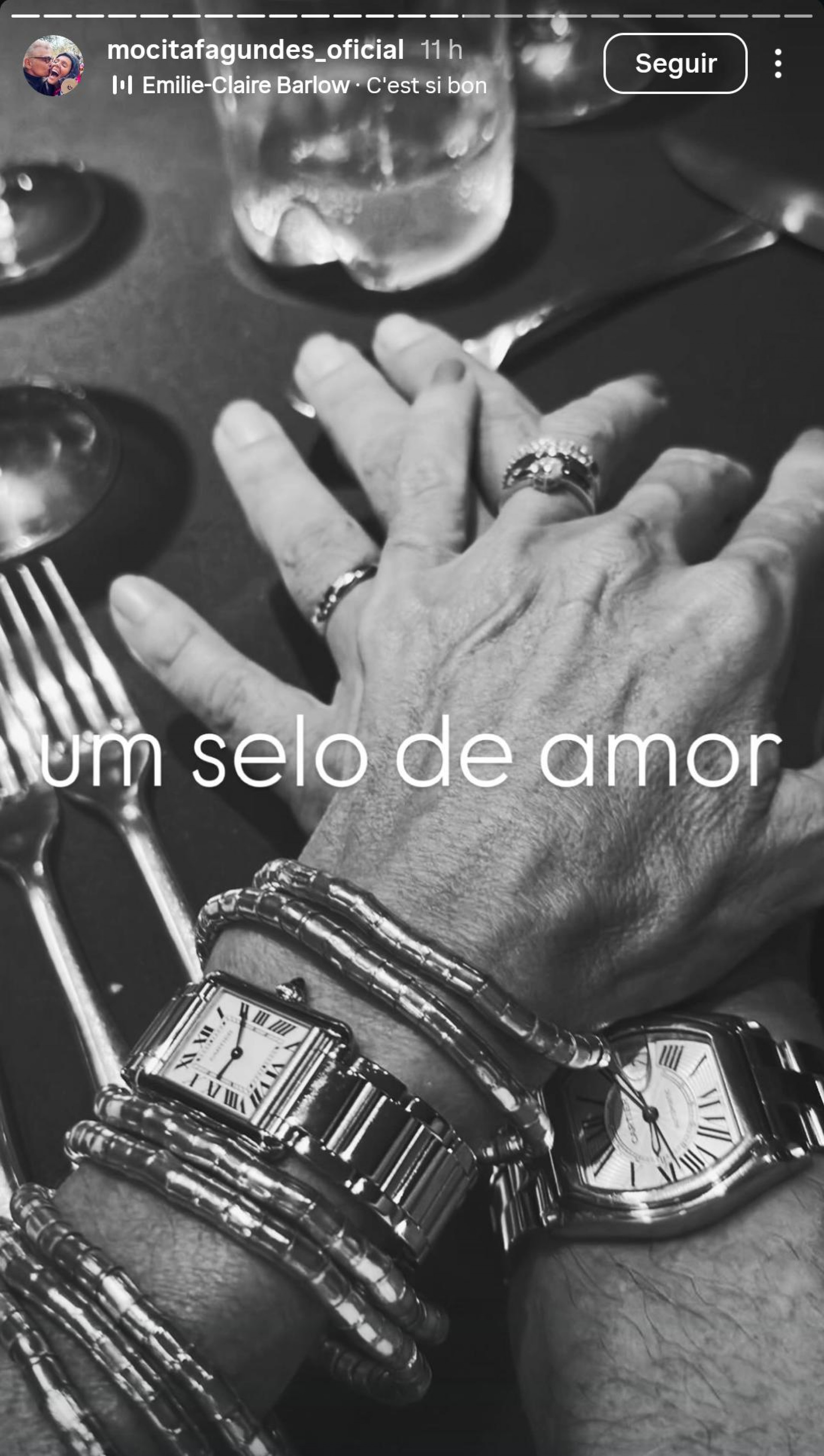 Mocita Fagundes compartilha registros do casamento com Tarcísio Filho - Reprodução / Instagram