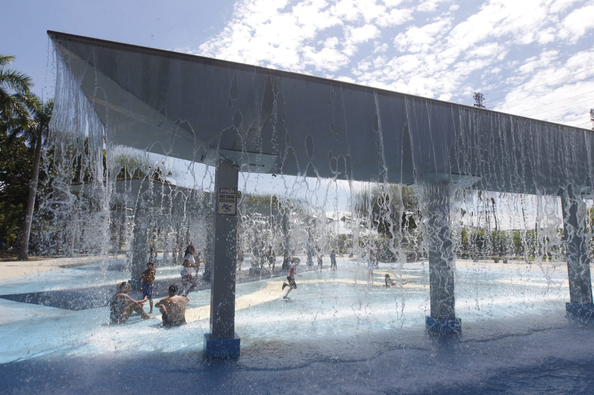 Famílias aproveitam feriadão no Parque Madureira para fugir do calor - Reginaldo Pimenta/Agência O Dia