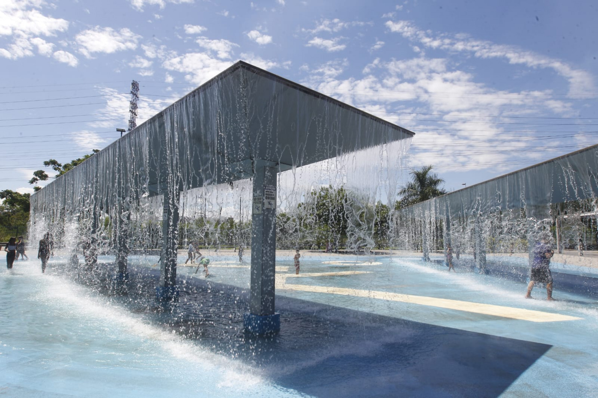 Altas temperaturas marcam o feriadão e atraem famílias ao Parque Madureira - Reginaldo Pimenta/Agência O Dia