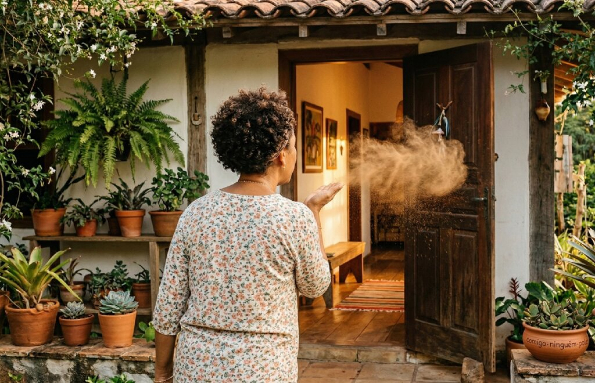 Voc&ecirc; j&aacute; soprou canela na porta hoje? Veja o que est&aacute; por tr&aacute;s do ritual