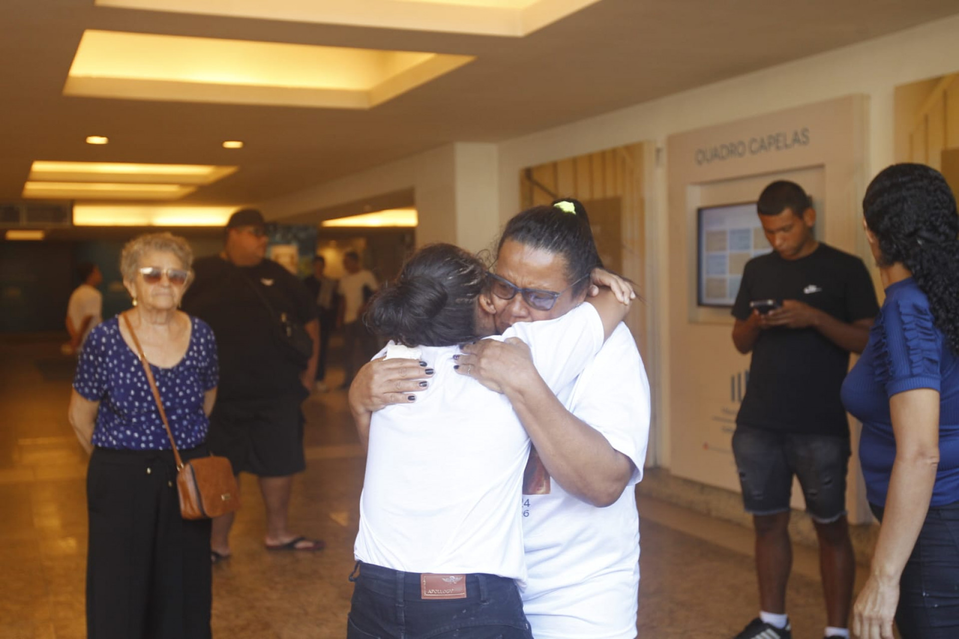 Emocionada, família pede justiça por morte de Maya  - Reginaldo Pimenta/Agência O DIA