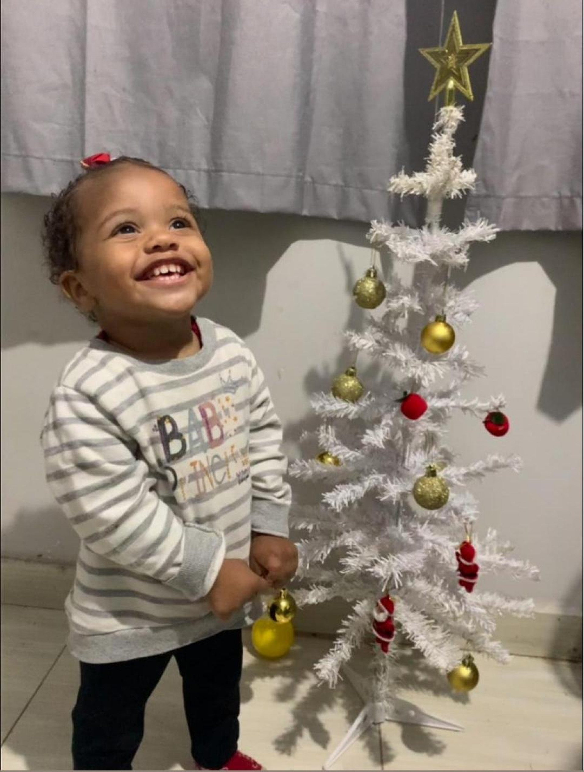 Maya morreu após ser agredida pelo padrasto - Arquivo Pessoal