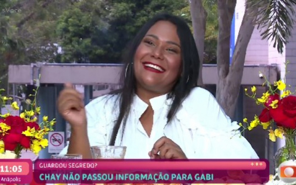 Eliminada do 'BBB 26', Chaiany dispara palavrões ao vivo e diverte Ana Maria Braga