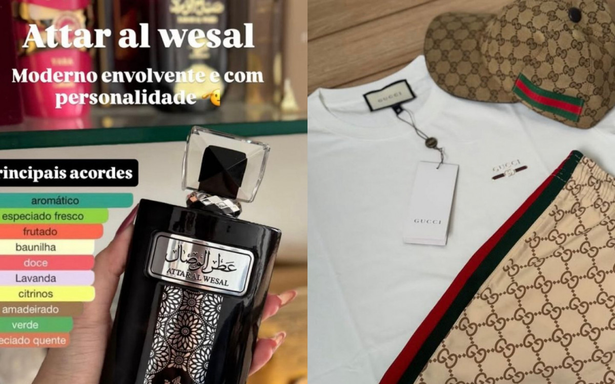 Produtos vendidos pela dupla seriam falsificados, de acordo com a Polícia Civil - Reprodução / Redes sociais