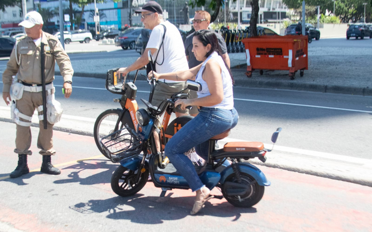 Ciclomotores n&atilde;o podem mais circular nas ciclovias do Rio