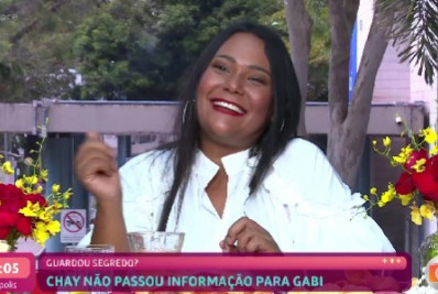 Chaiany dispara palavrões ao vivo e diverte Ana Maria Braga