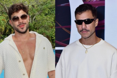 Alvaro Xaro é flagrado aos beijos com ex-BBB Matheus Lisboa