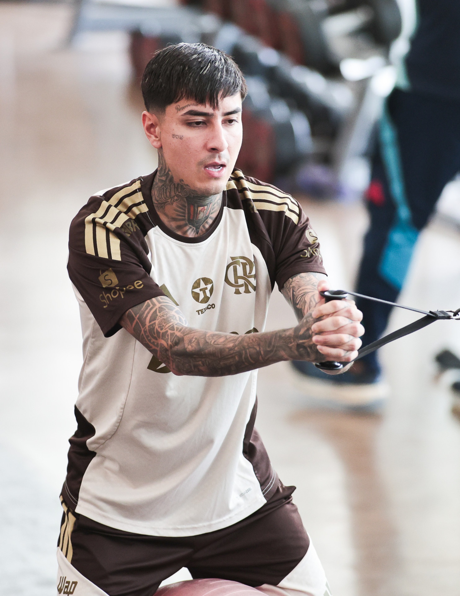 Paquetá treina no Ninho