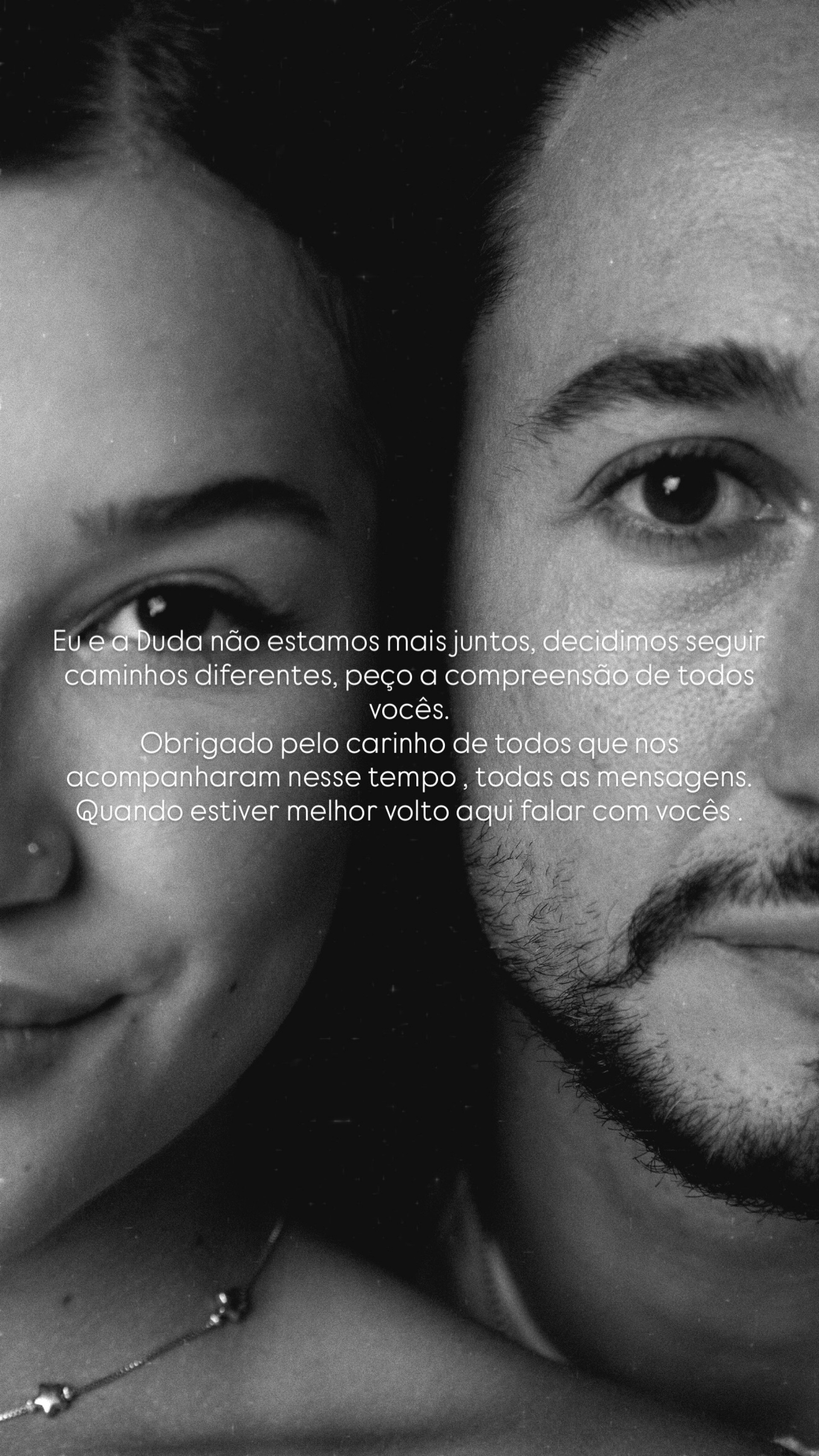 Duda Wendling e Luiz Mesquita terminam o namoro - Reprodução do Instagram