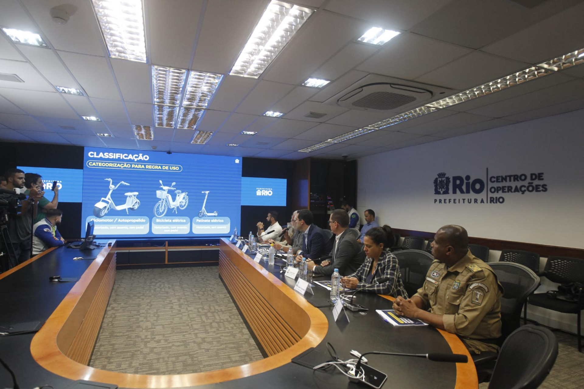 Decreto que regulamenta trânsito de ciclomotores foi apresentado em coletiva  - Reginaldo Pimenta / Agência O Dia