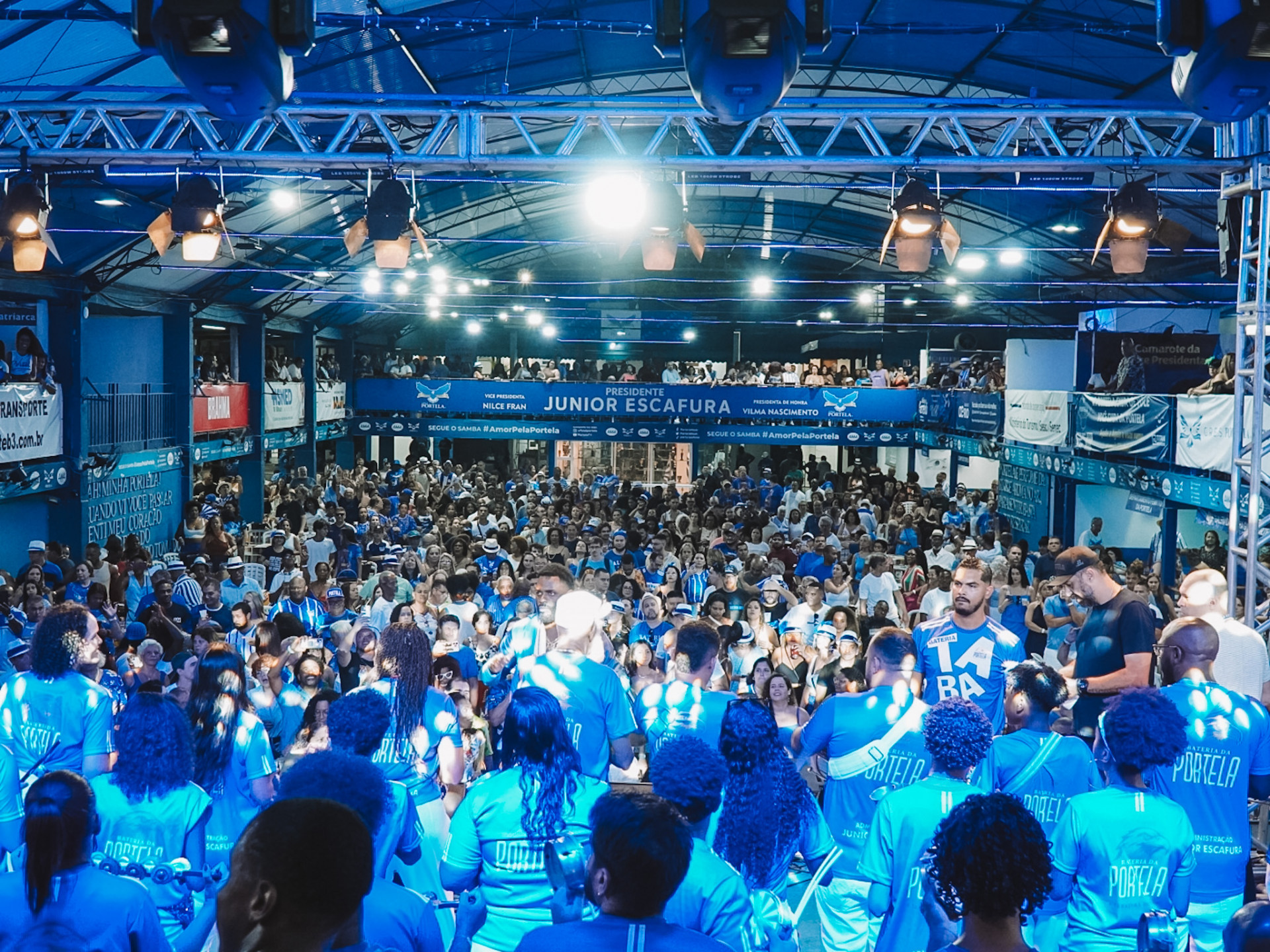 Portela vai celebrar seus 103 anos na quadra da escola, em Osvaldo Cruz - Divulgação / Portela