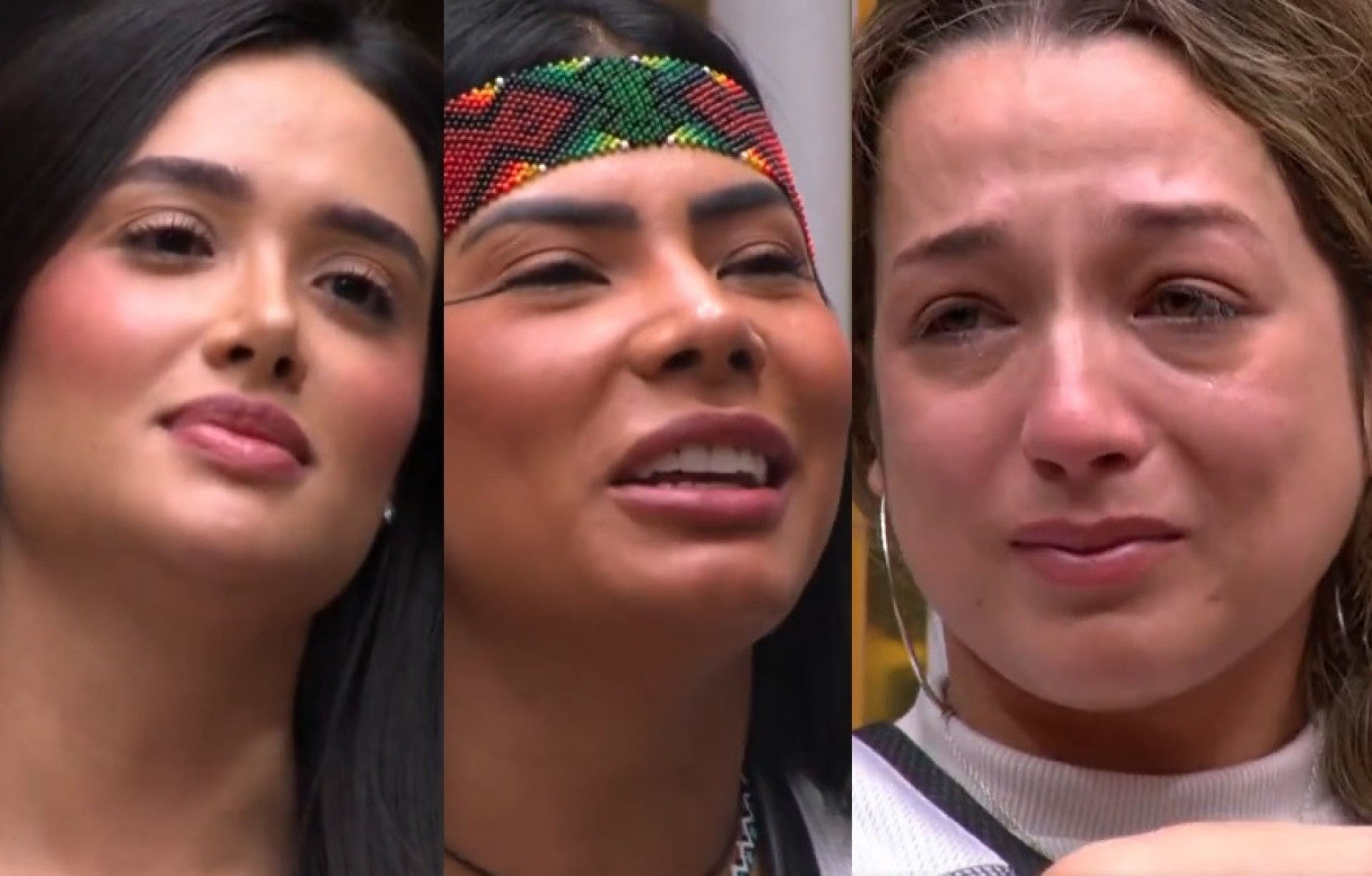 BBB 26: Jordana, Marciele e Samira estão no paredão