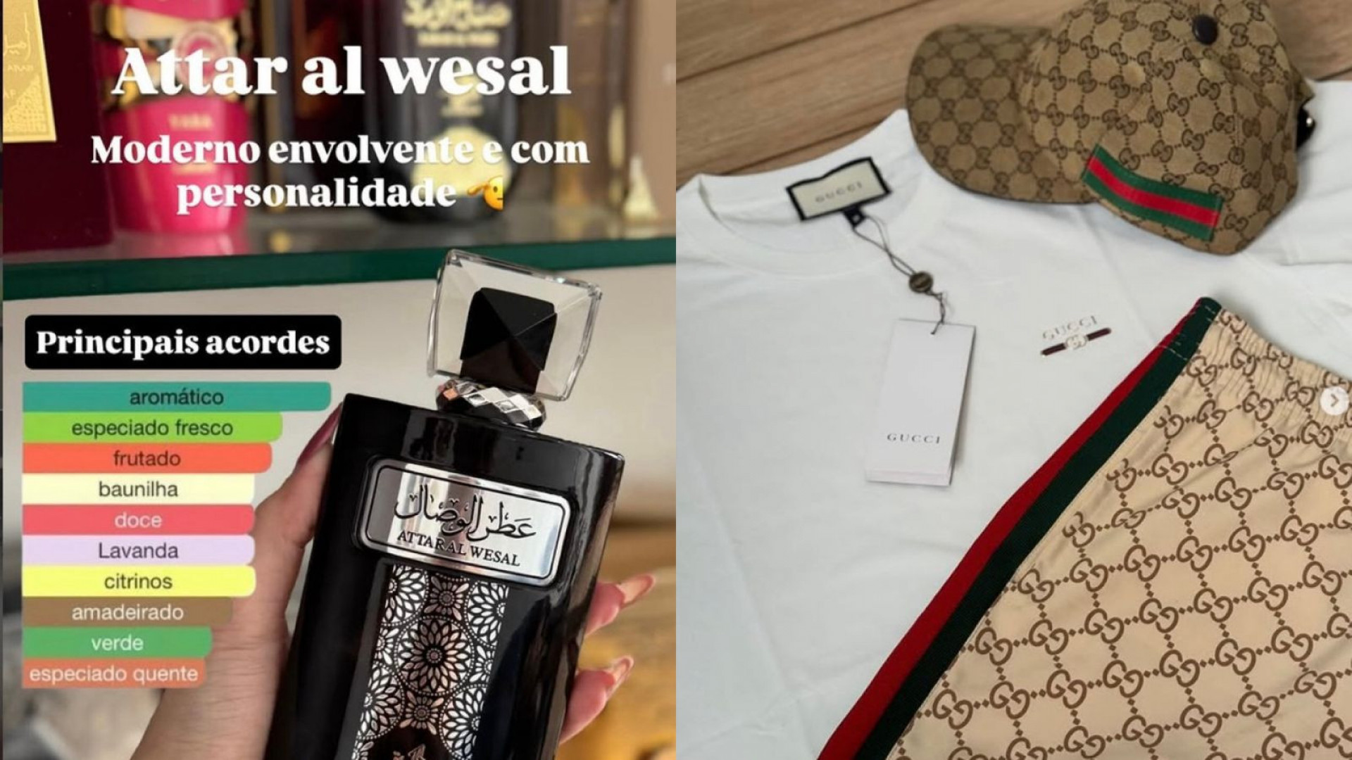 Produtos vendidos pela dupla seriam falsificados, de acordo com a Polícia Civil - Reprodução / Redes sociais