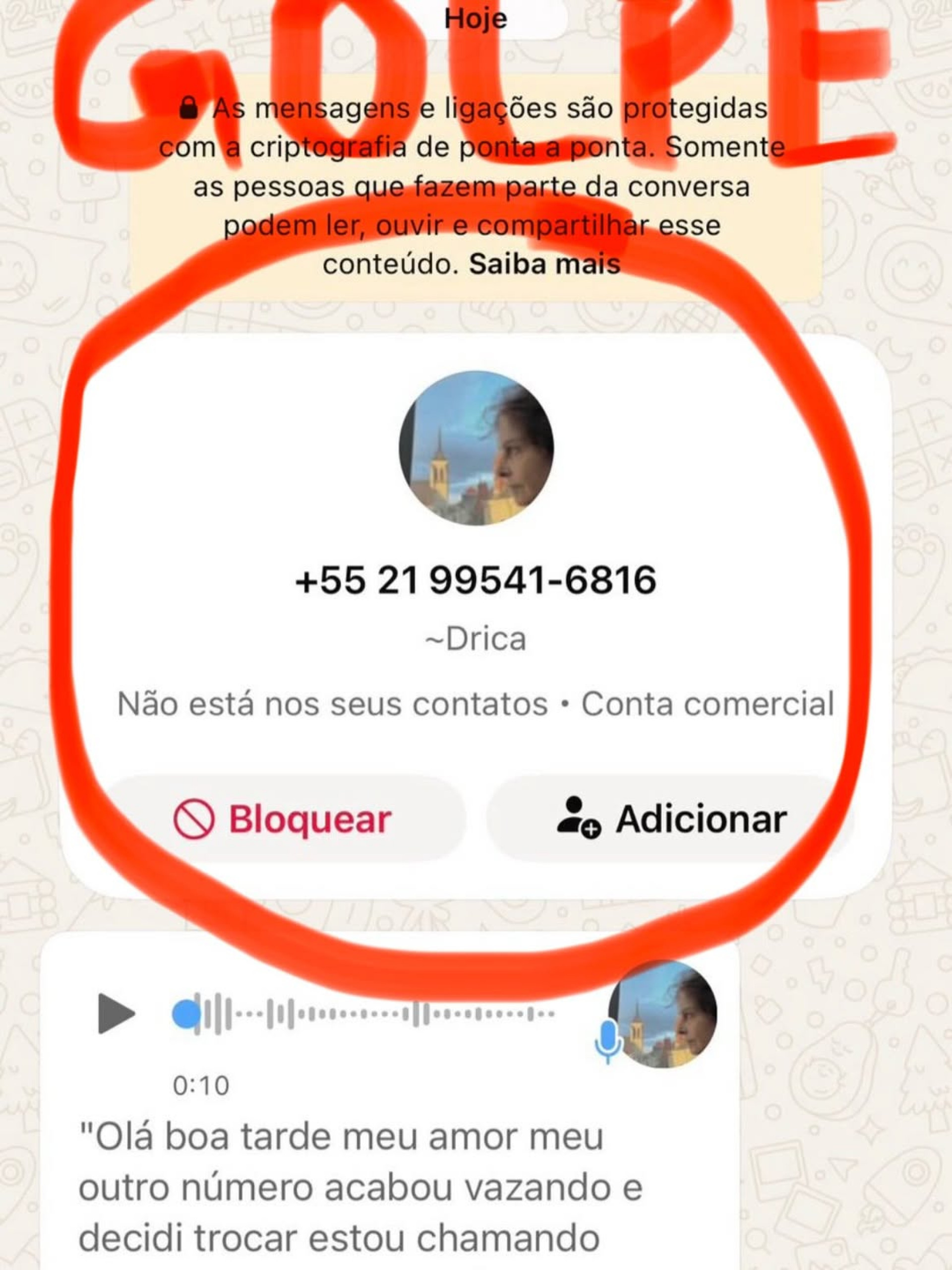 Drica Moraes exibiu mensagem enviadas por golpistas  - Reprodução/Instagram 