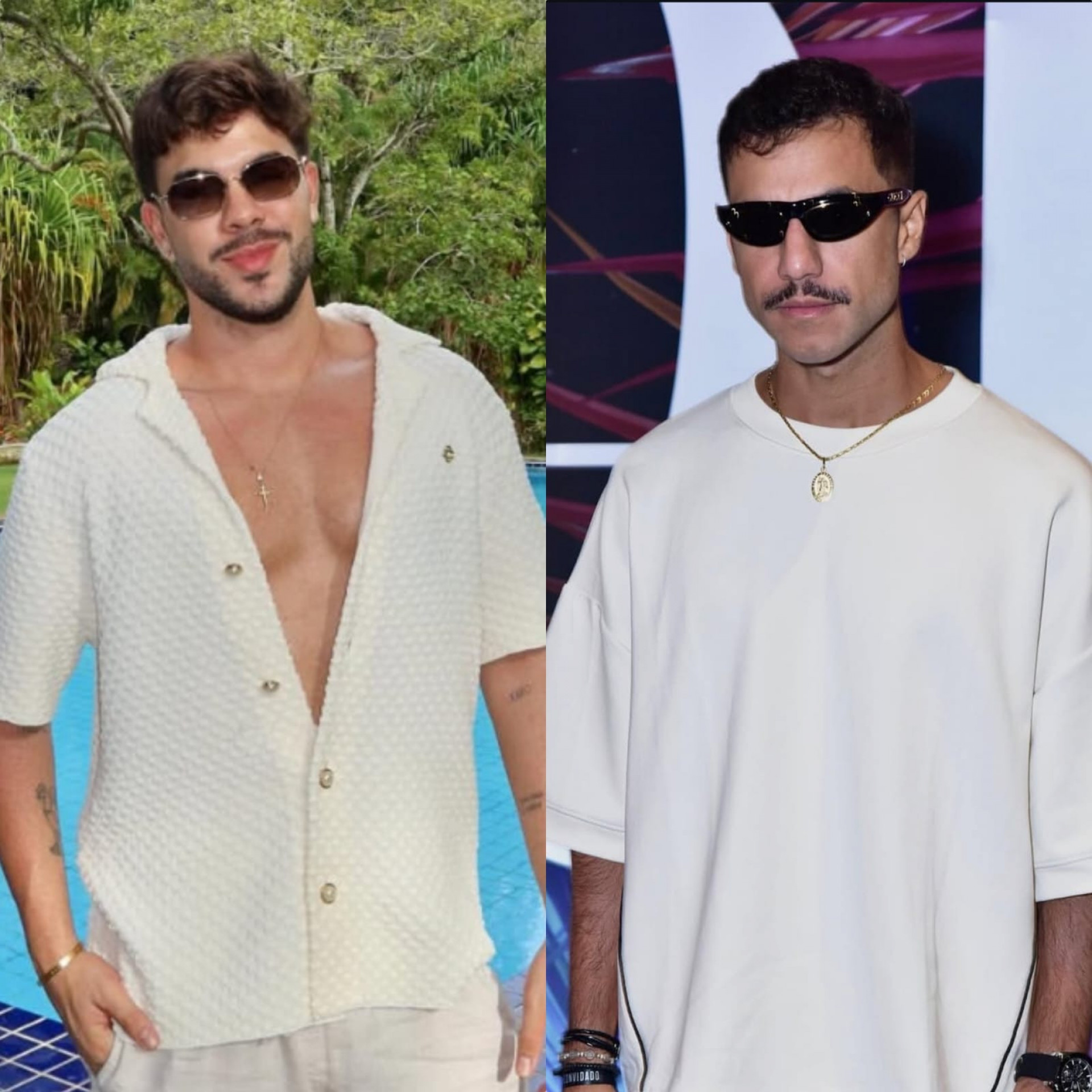 Alvaro Xaro é flagrado aos beijos com ex-BBB Matheus Lisboa - Reprodução / Instagram