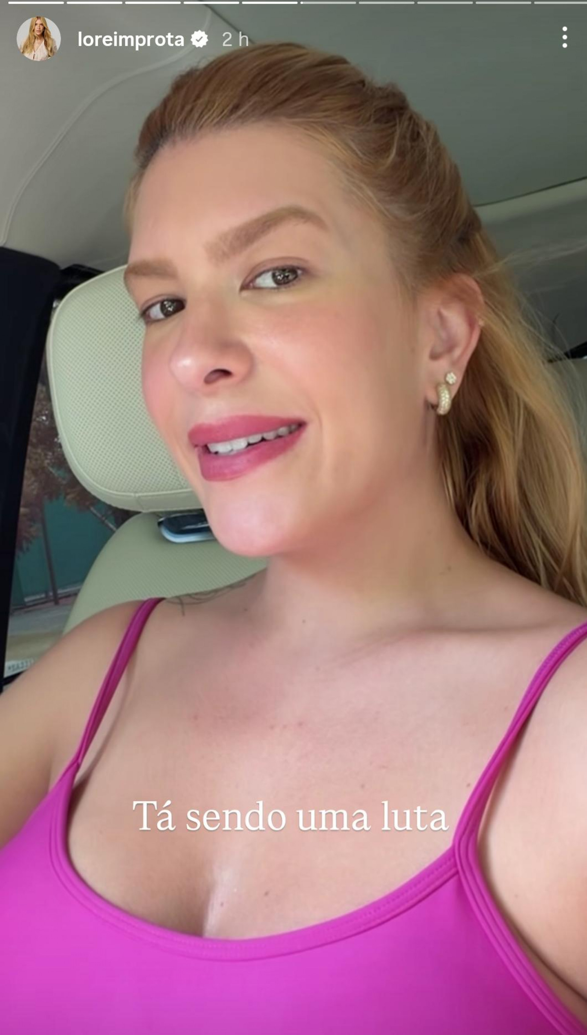 Lore Improta fala sobre enjoos da segunda gravidez - Reprodução de vídeo / Instagram