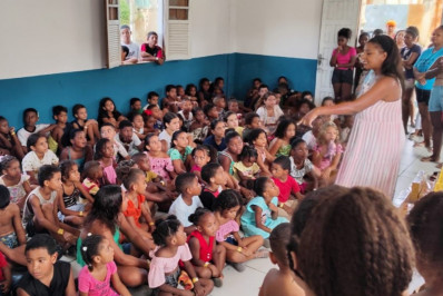 Aeroporto participa de ação para marcar a Páscoa, junto com projeto social