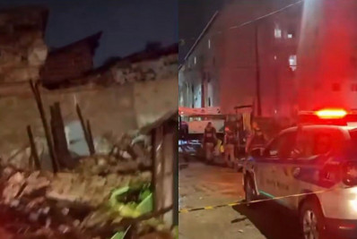 Casarão desaba e deixa dois mortos no Recife