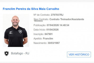 Franclim Carvalho é registrado no BID e pode fazer sua estreia pelo Botafogo