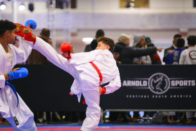 Arnold Sports Festival South America recebe Open de Karatê com atletas de todo o Brasil