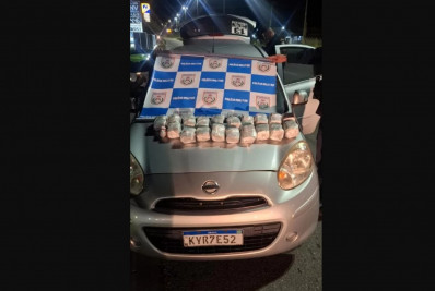 Carga com 481 tabletes de maconha é apreendida em São Pedro da Aldeia