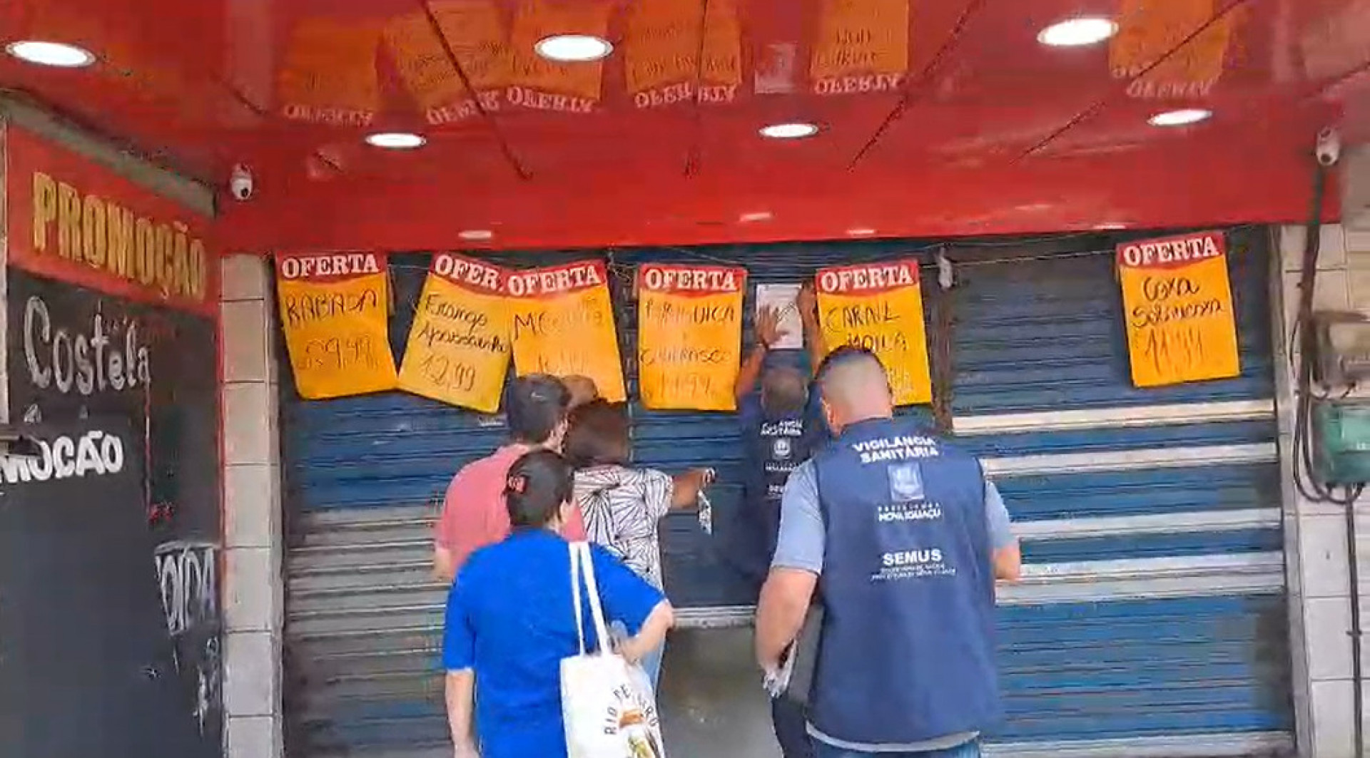 Agentes constataram que a estrutura do local era inadequada para atividade - Divulgação / PCERJ