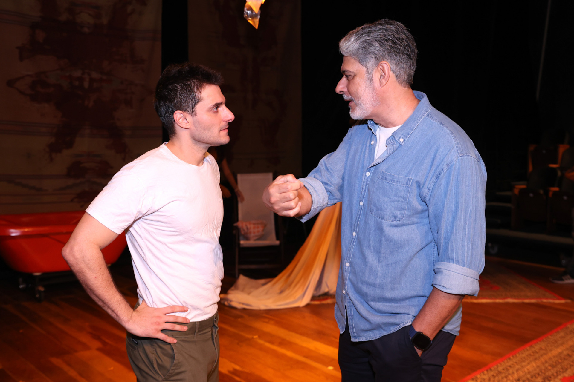 Hugo Bonèmer e o primo William Bonner - Roberto Filho / BrazilNews