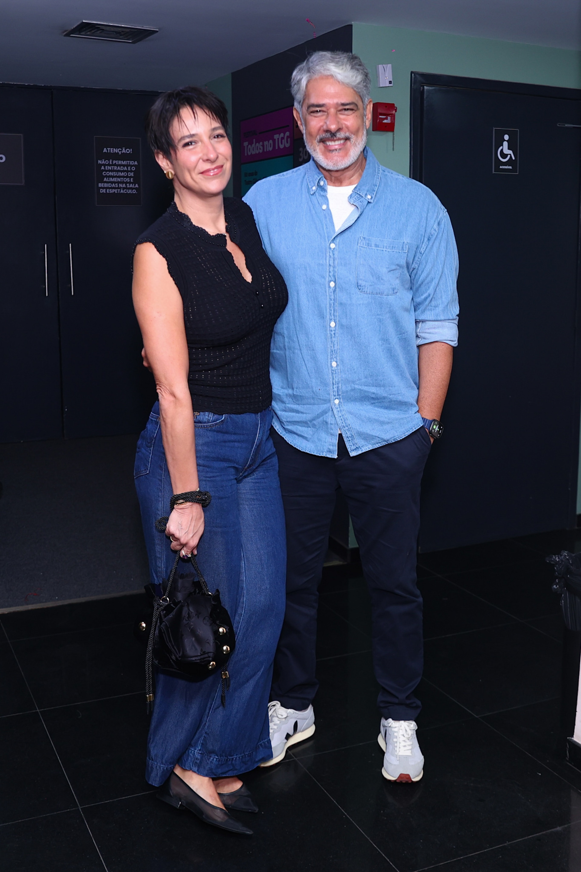  Natasha Dantas e William Bonner   - Roberto Filho / BrazilNews