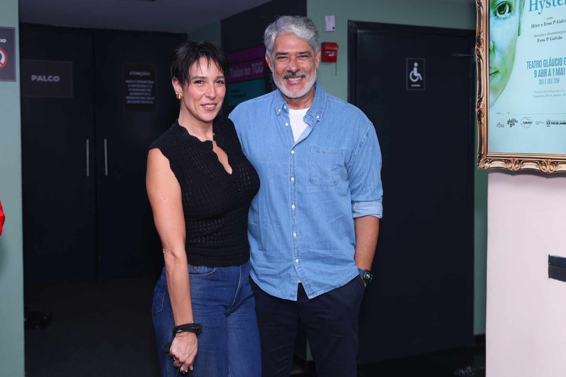  Natasha Dantas e William Bonner   - Roberto Filho / BrazilNews