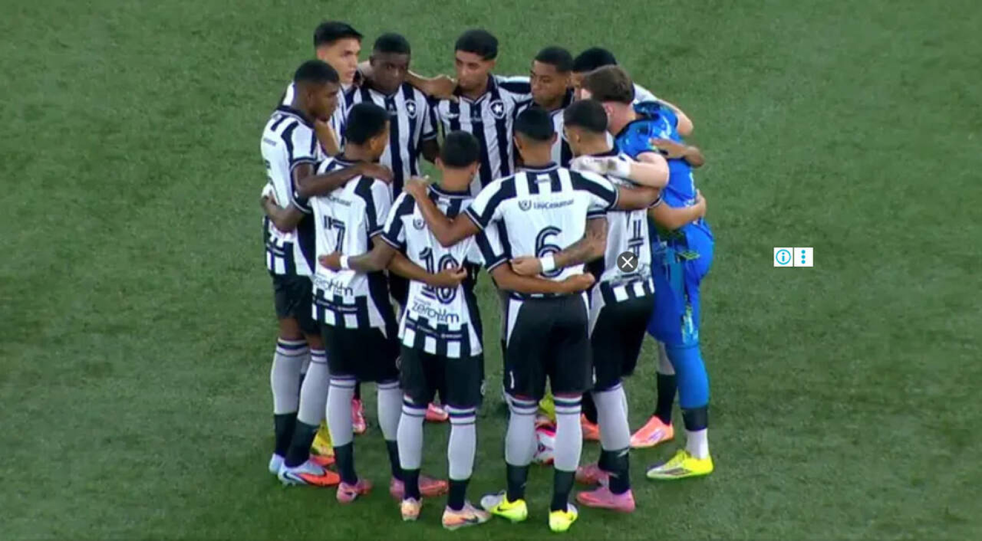 Em jogo decidido nos acr&eacute;scimos, Botafogo e Corinthians empatam pelo Brasileir&atilde;o Sub-20