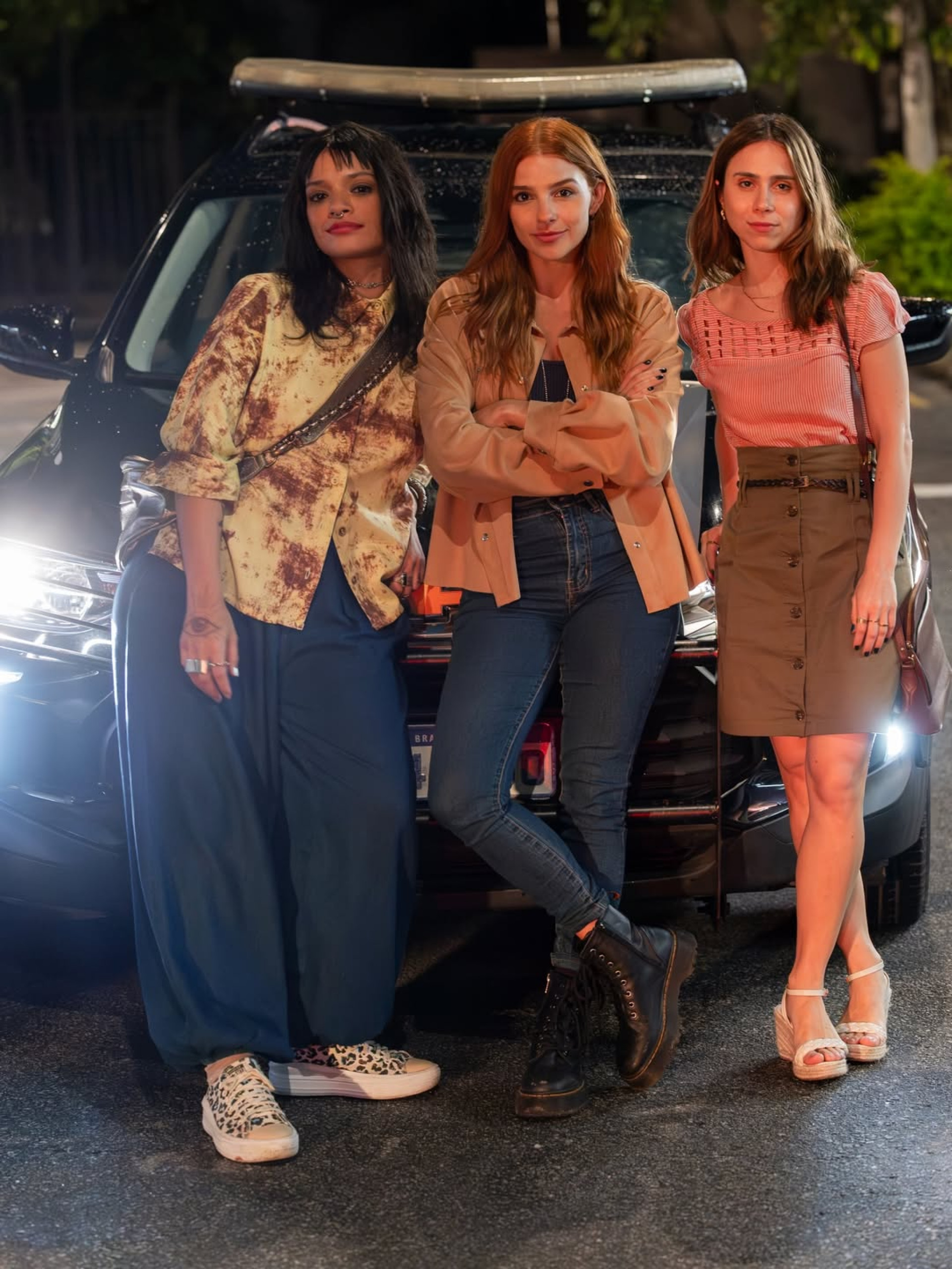 'Louquinha': Teca (Ingrid Gaigher), Juquinha (Gabriela Medvedovski) e Lucélia (Daphne Bozaski)  - Reprodução / Instagram