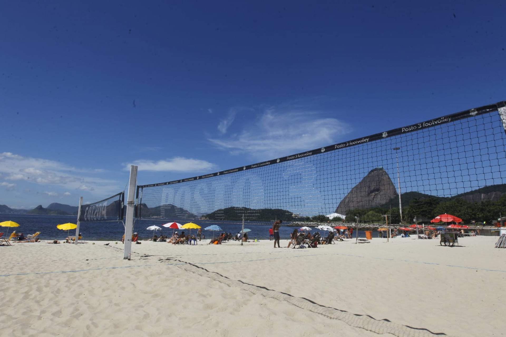 Movimentação na Praia do Flamengo, Zona Sul do Rio  - Reginaldo Pimenta 