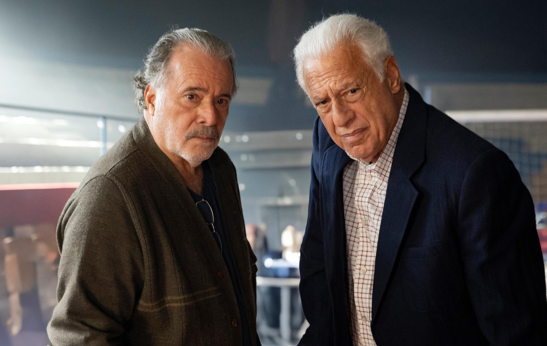 Tony Ramos e Antonio Fagundes em 'Quem ama cuida' - Globo/ Manoella Mello