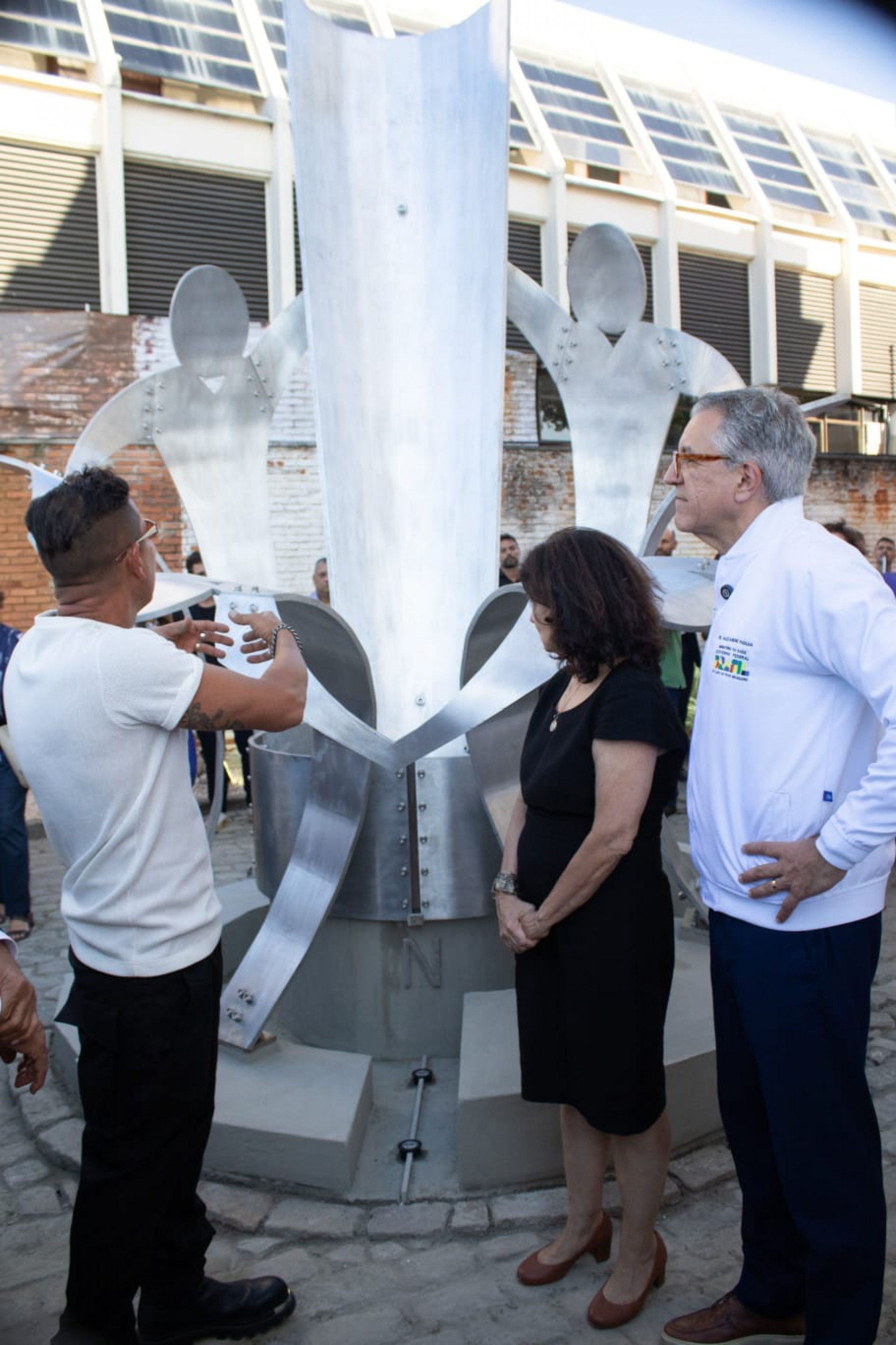 Memorial da Pandemia homenageia vítimas da covid-19 - Érica Martin / Agência O Dia