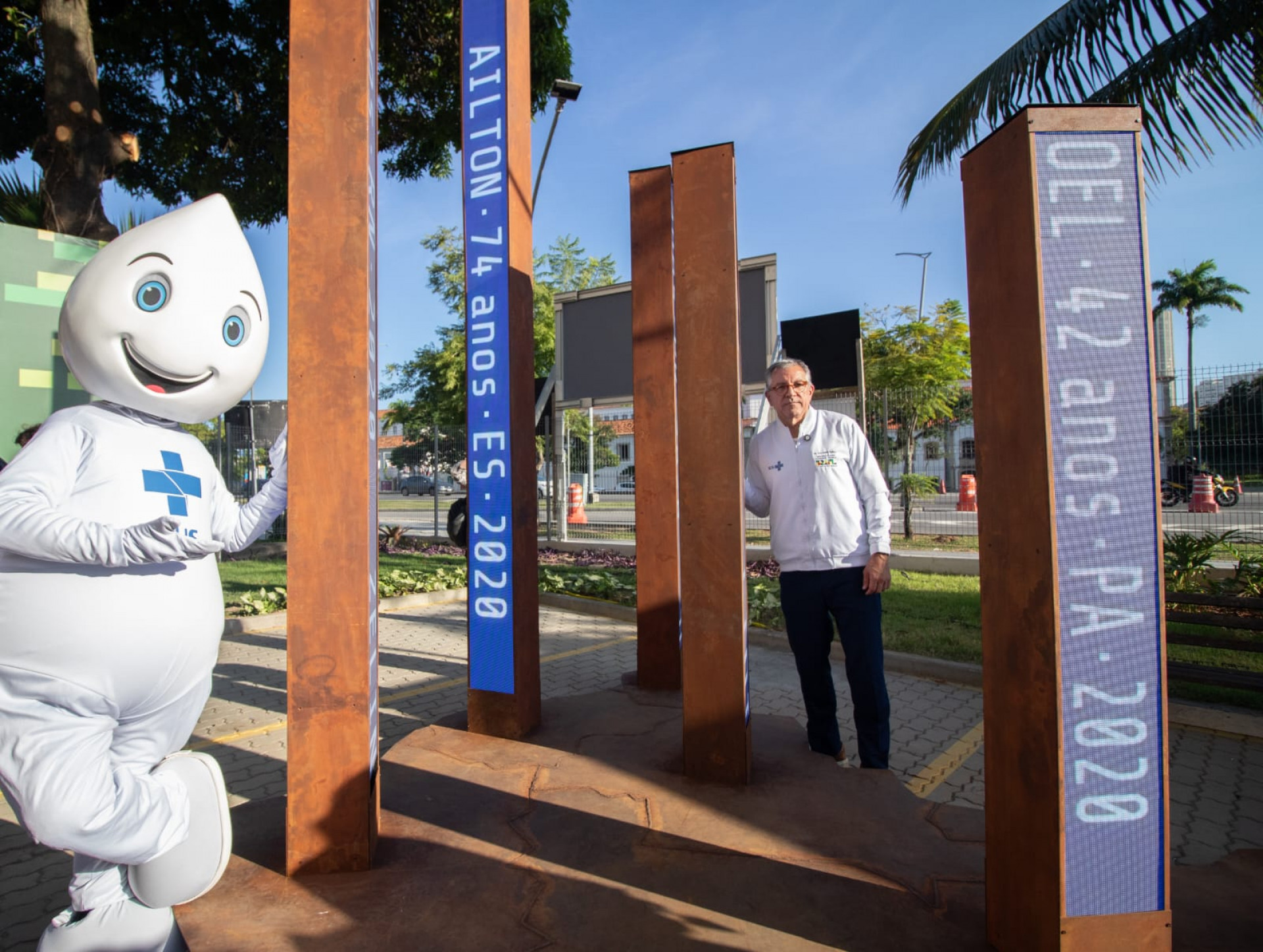 Memorial da Pandemia homenageia vítimas da covid-19 - Érica Martin / Agência O Dia