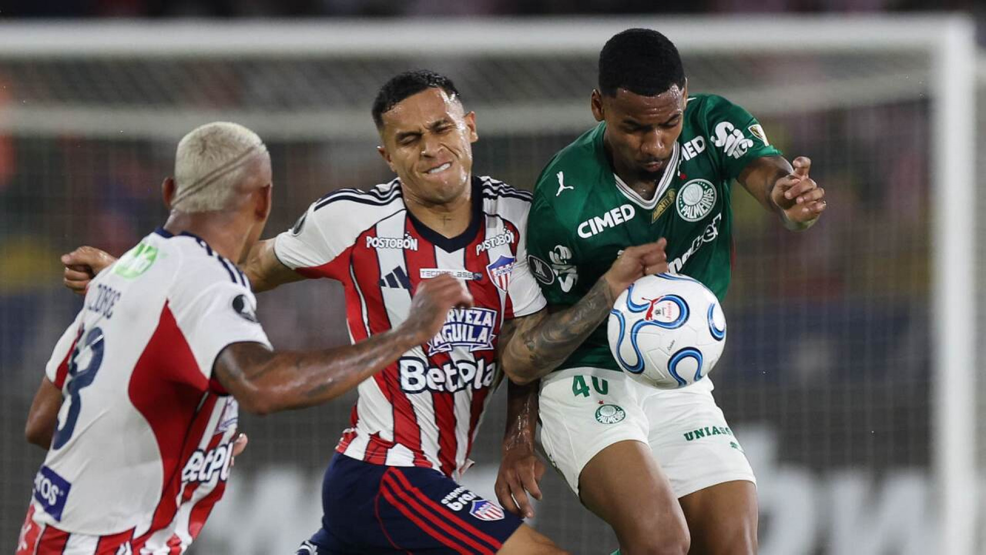 Palmeiras fica no empate com o Junior Barranquila em estreia na Libertadores