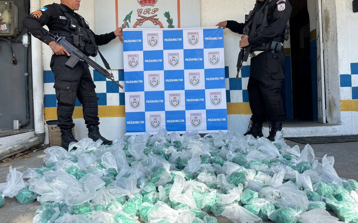 Homem é preso com mais de 17 mil pinos de cocaína em Rio Bonito