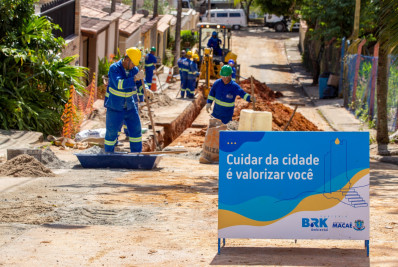 Saneamento muda realidade e internações caem 70% em Macaé