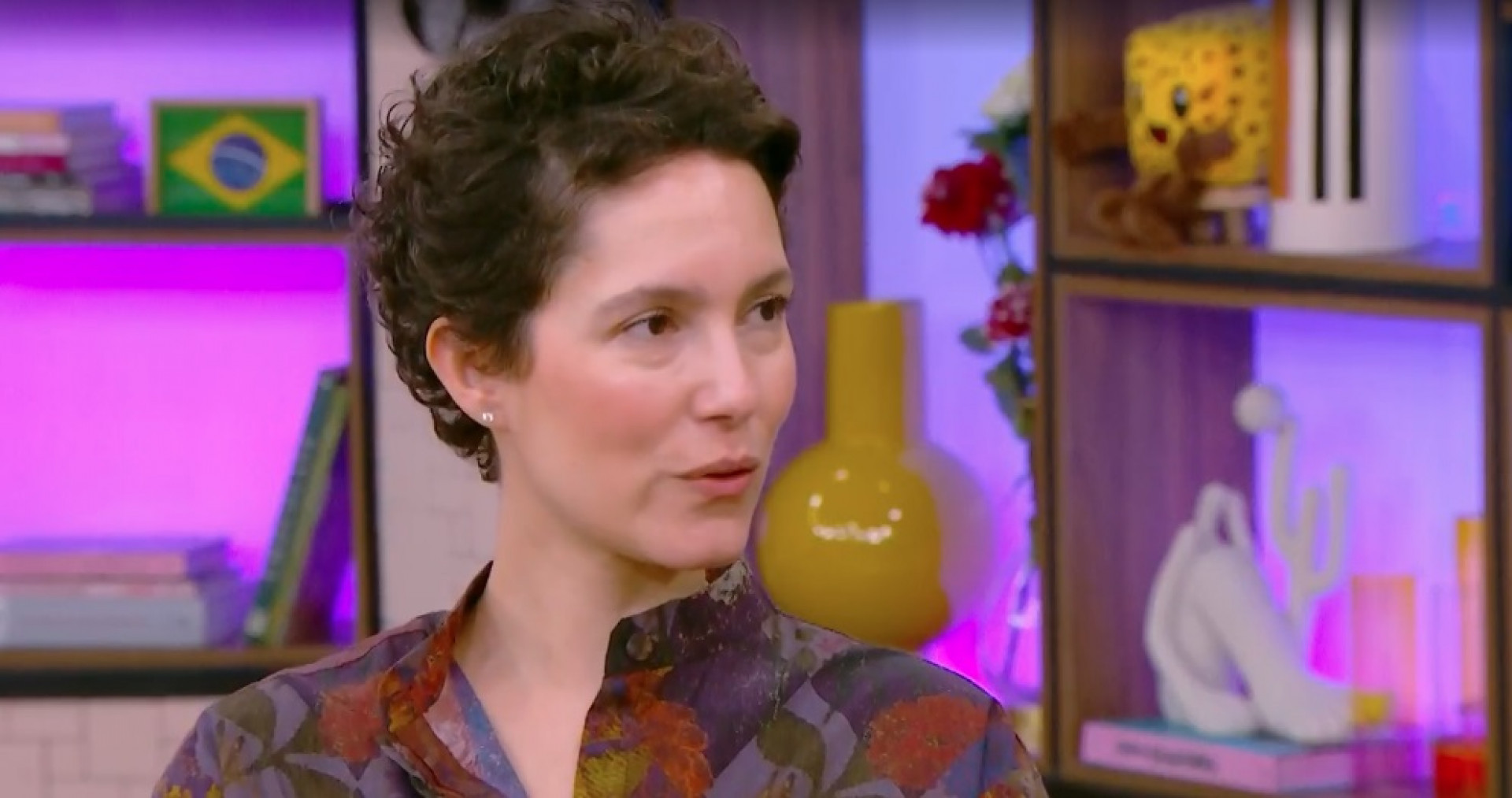 Cecilia Malan durante o 'Mais Você' - Reprodução de vídeo / TV Globo