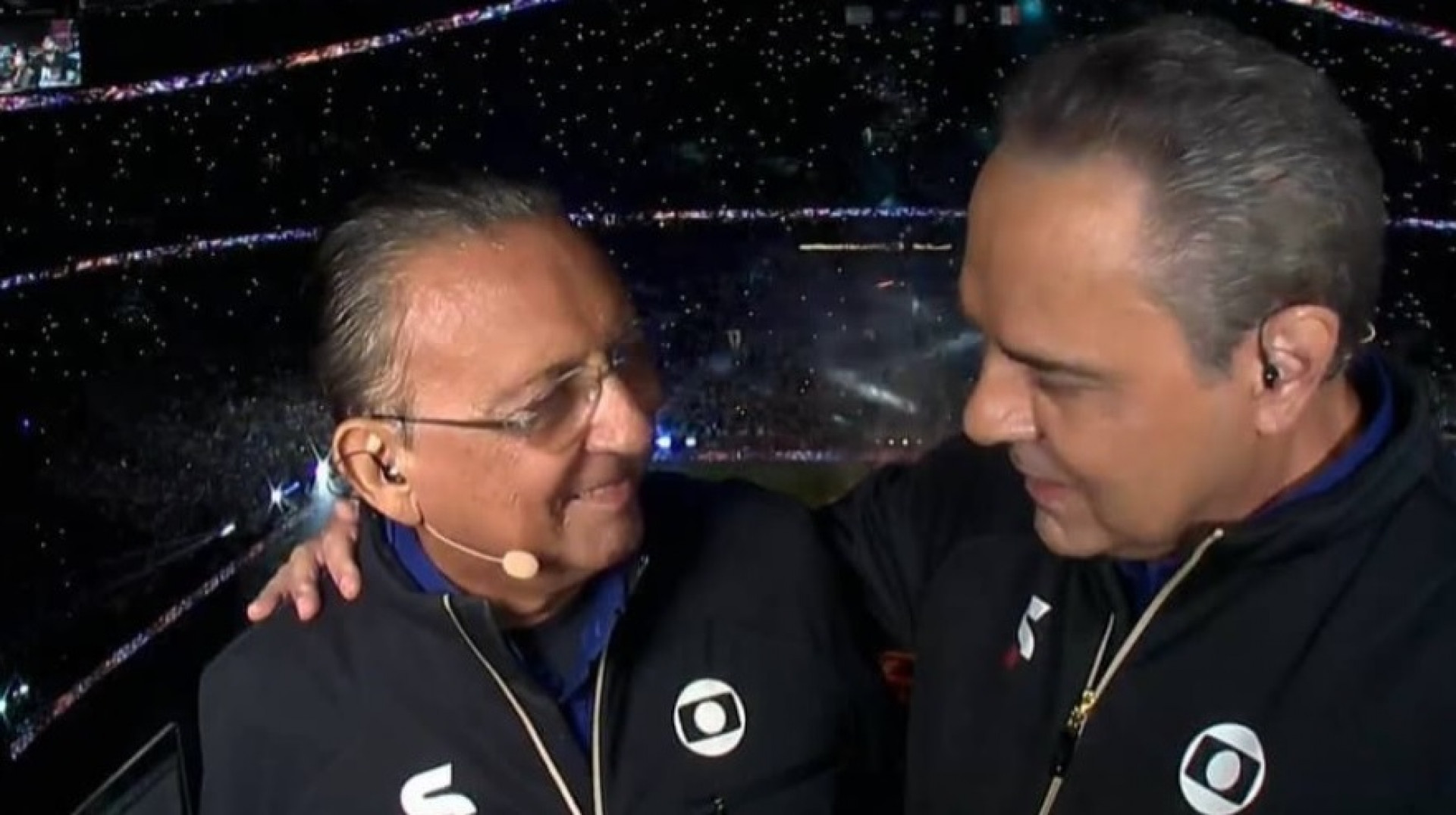 Galvão Bueno desejou forças ao amigo Luis Roberto - Reprodução / Instagram