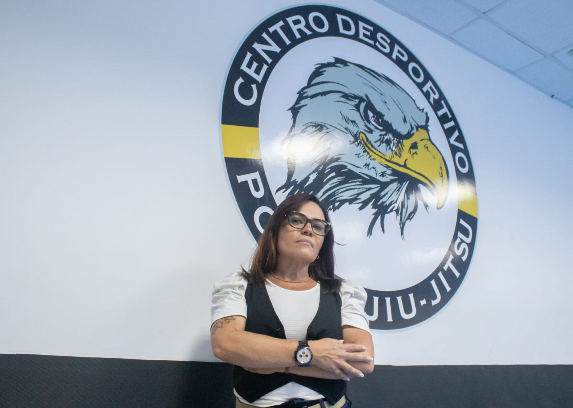 Fernanda Machado, inspetora da Polícia Civil, esteve presente - Érica Martin / Agência O Dia
